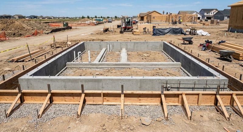 Cement Foundation Installation in Columbus, OH