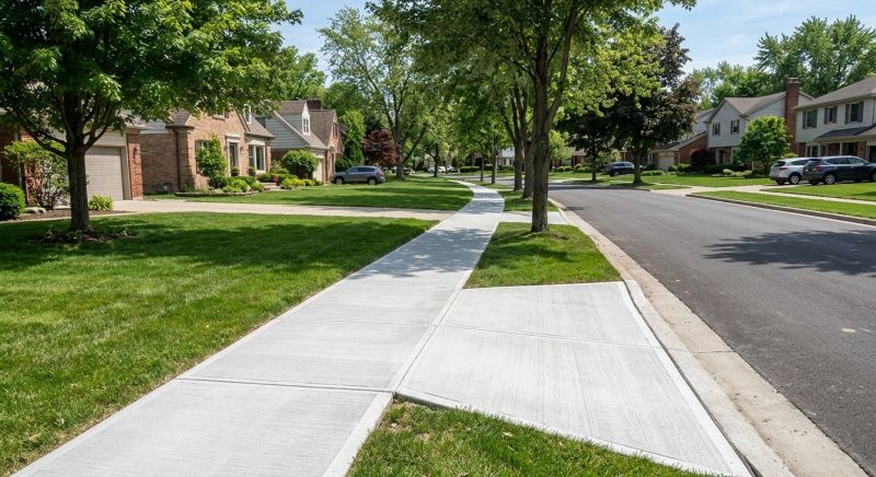 Cement Walkway Installation in Denver, CO