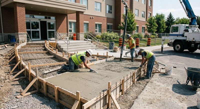 Concrete Ramp Installation in Sacramento, CA