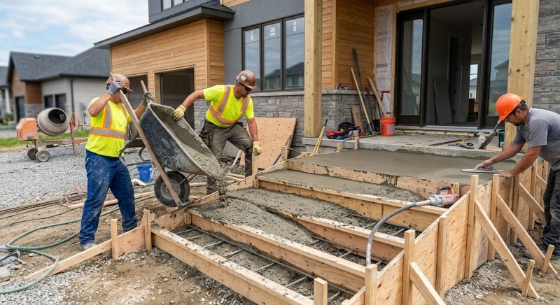 Concrete Steps Pouring in Fort Collins, CO