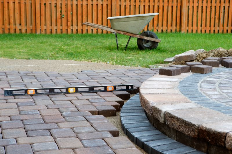 Patio Brick Installation in Danbury, CT