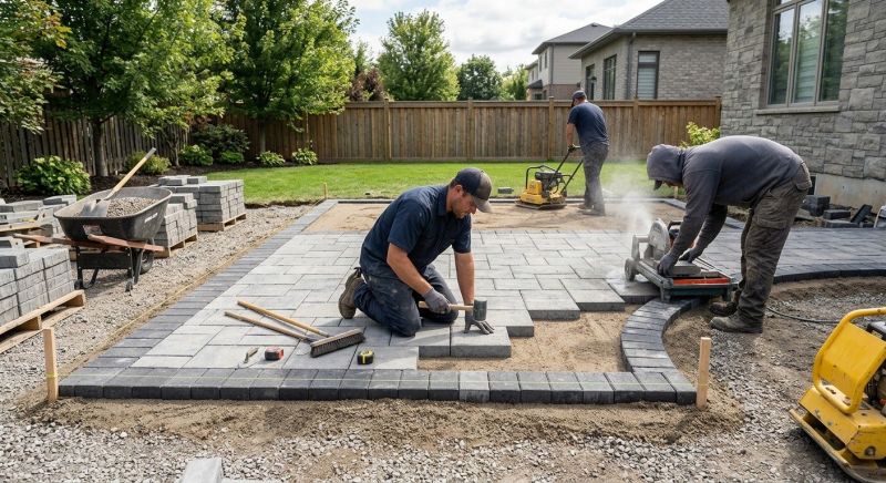 Paver Patio Construction in Fairfield County, CT