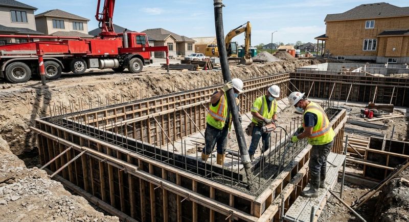 Basement Concrete Pouring in Greenville, SC