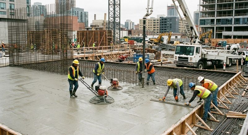 Commercial Slab Construction in Cumming, GA
