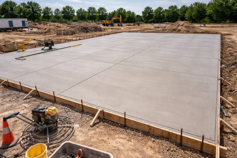 Commercial Slab Construction in Greenville, SC