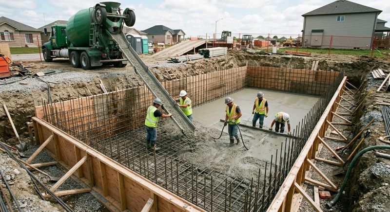 Concrete Basement Pouring in Greenville, SC