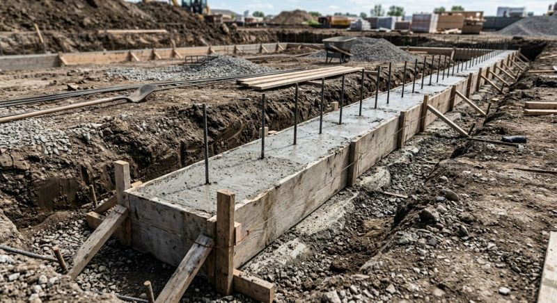 Concrete Foundation Installation in Fredericksburg, VA