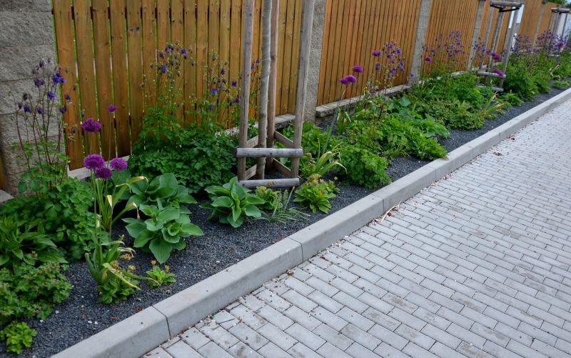 Concrete Garden Edging
