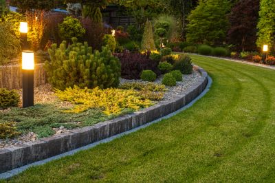 Concrete Garden Edging