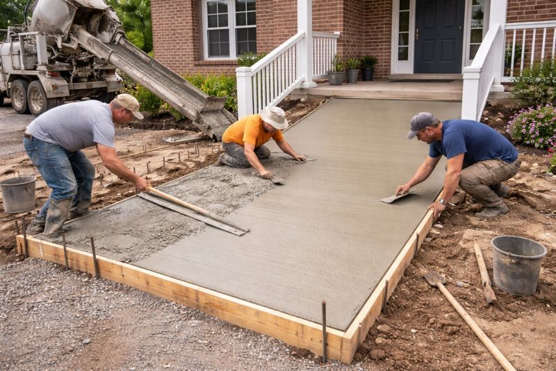 Concrete Ramp Installation in Sacramento, CA