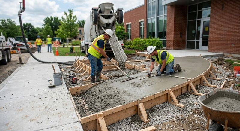 Concrete Ramp Installation in Denver, CO