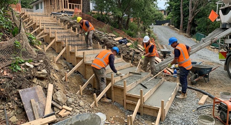 Concrete Stairs Installation in Salt Lake City, UT