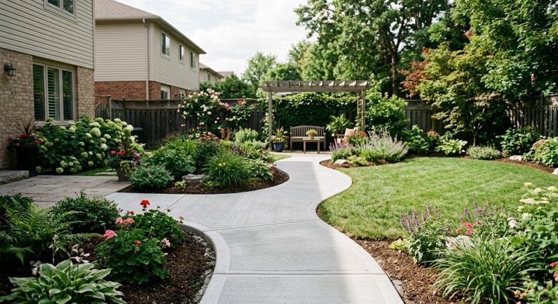 Concrete Walkway Installation in Denver, CO