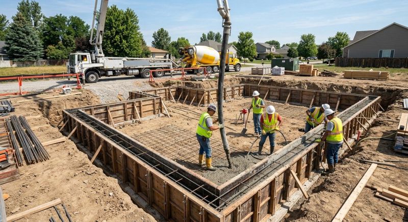 Foundation Construction in Columbus, OH