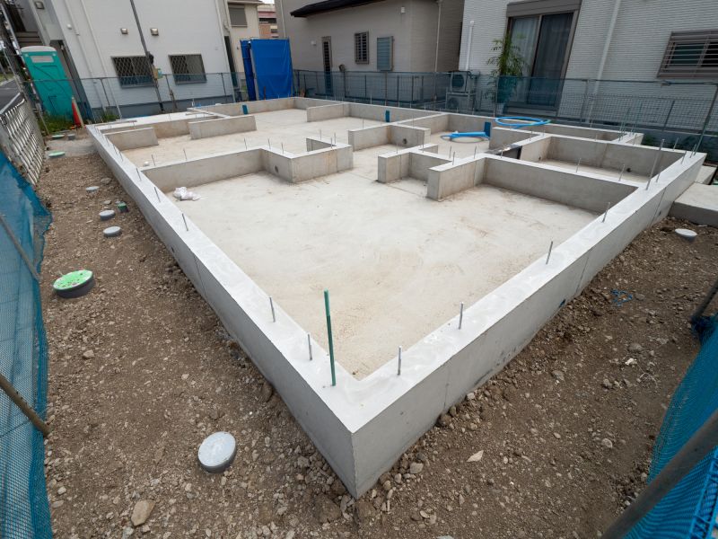 Foundation Slab Construction in Fredericksburg, VA