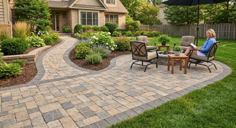 Garden Pavers Installation in Fairfield County, CT