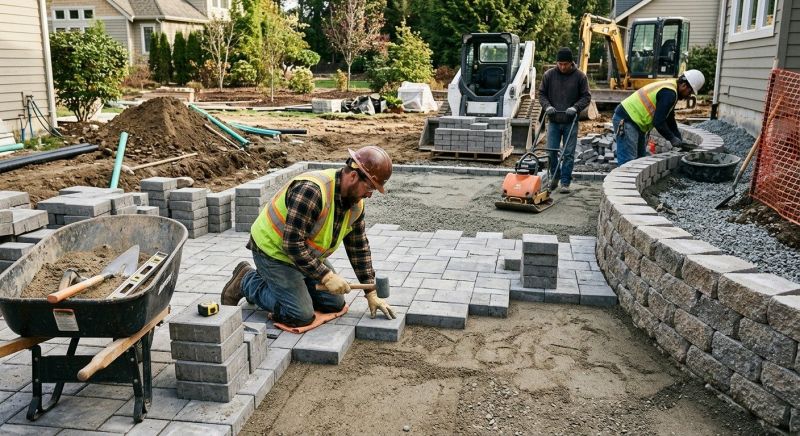 Hardscape Construction in Boston, MA