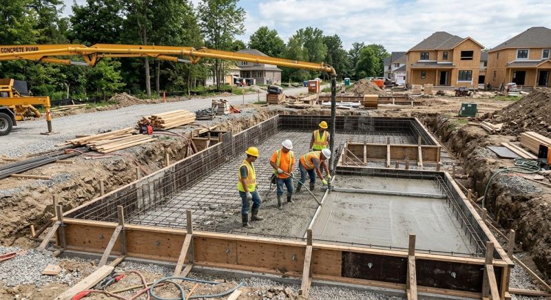 House Foundation Installation in Fredericksburg, VA