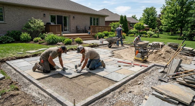 Paver Patio Installation in Fairfield County, CT